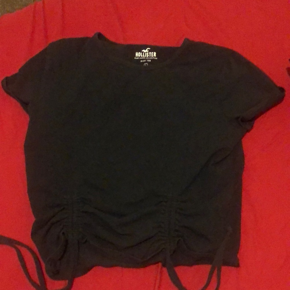 Black crop top